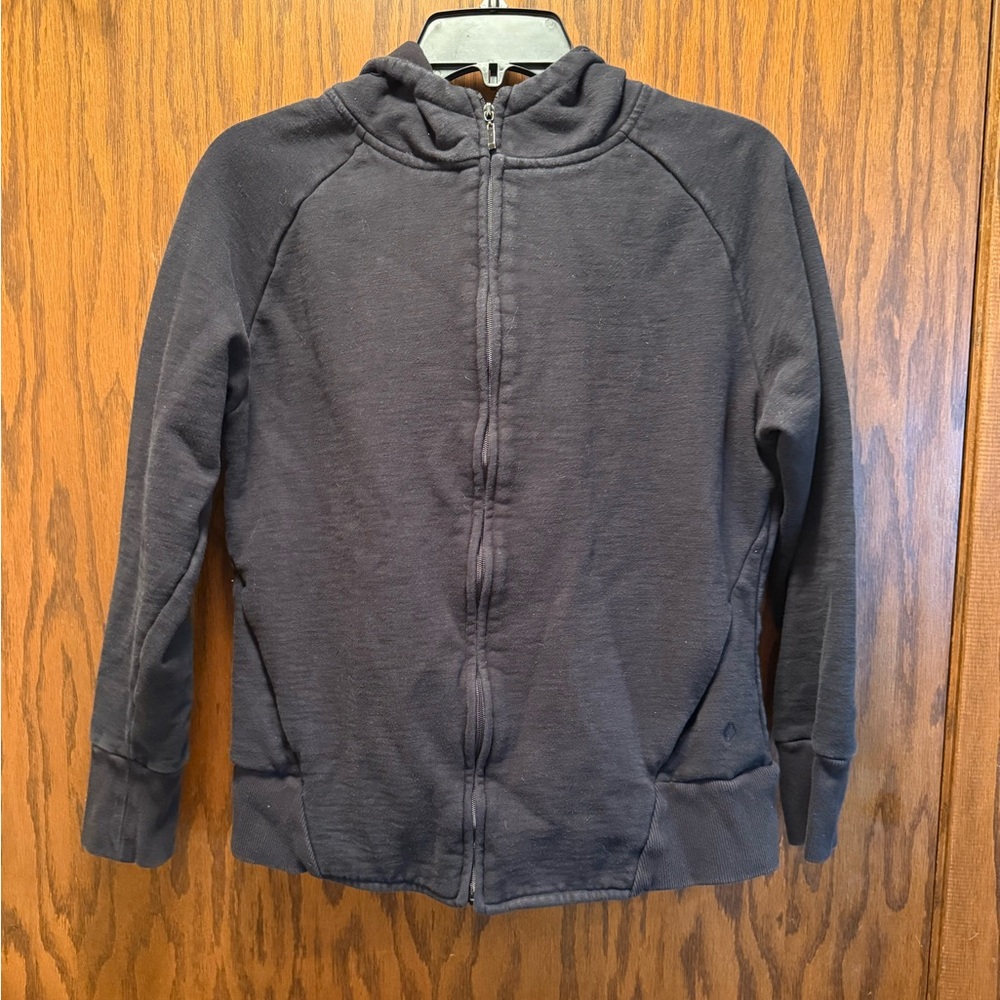 Women's Black Full-Zip Sweater